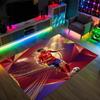 Yamal Design Crystal Velvet Carpet Cozy Non?Slip Printed Rug For Bedroom Living Room Entrance