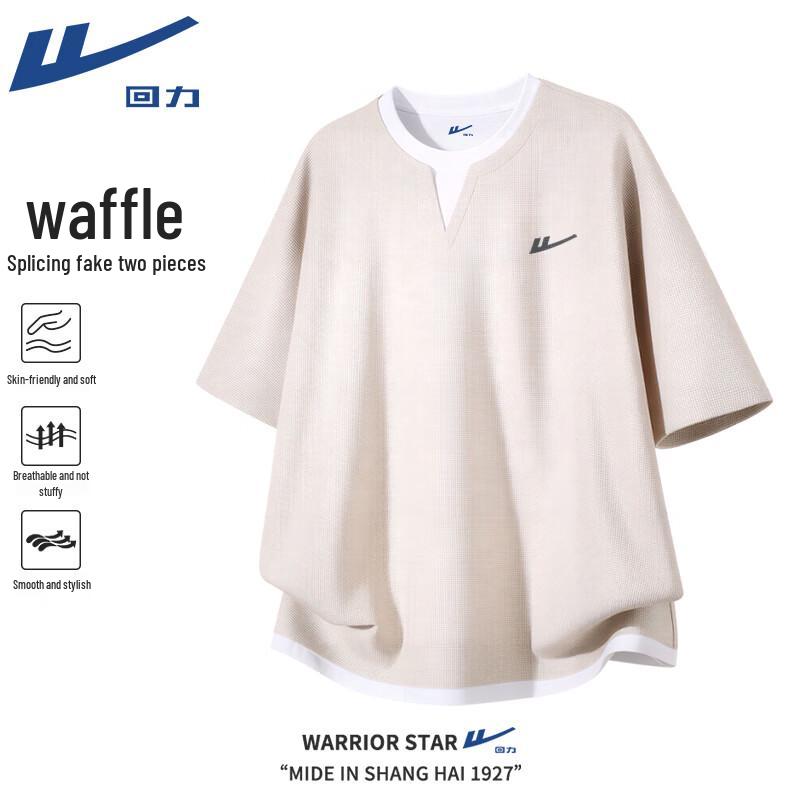 Warrior Men's Faux Layered Waffle T-Shirt