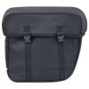 vidaXL Waterproof Double Bicycle Bag - Black - 35L - 600D Polyester