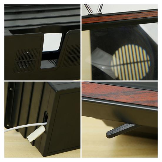 12"/14" Увеличитель экрана для мобильного телефона Ретро ТВ Усилитель 3D Высокое разрешение Экран мобильного телефона