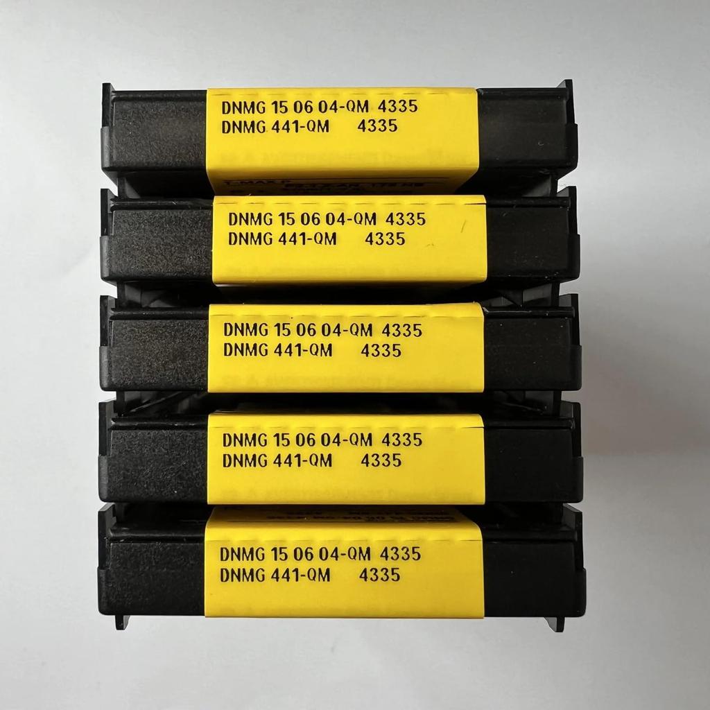 Original Sandvik / DNMG150604-QM 4335 /CNC Lathe Carbide Blade 10 Pcs