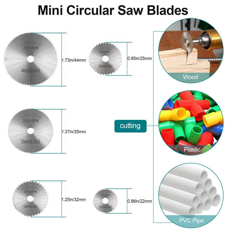 Набор отрезных кругов 30 шт. Мини-электродрель Совместимая для Dremel Аксессуары для вращающегося инструмента С