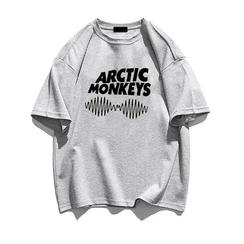 Унисекс Arctic Monkeys Одежда Женская футболка Женская унисексга Повседневная Y2k Белая футболка Футболка Одежда Унисексга Женская одежда