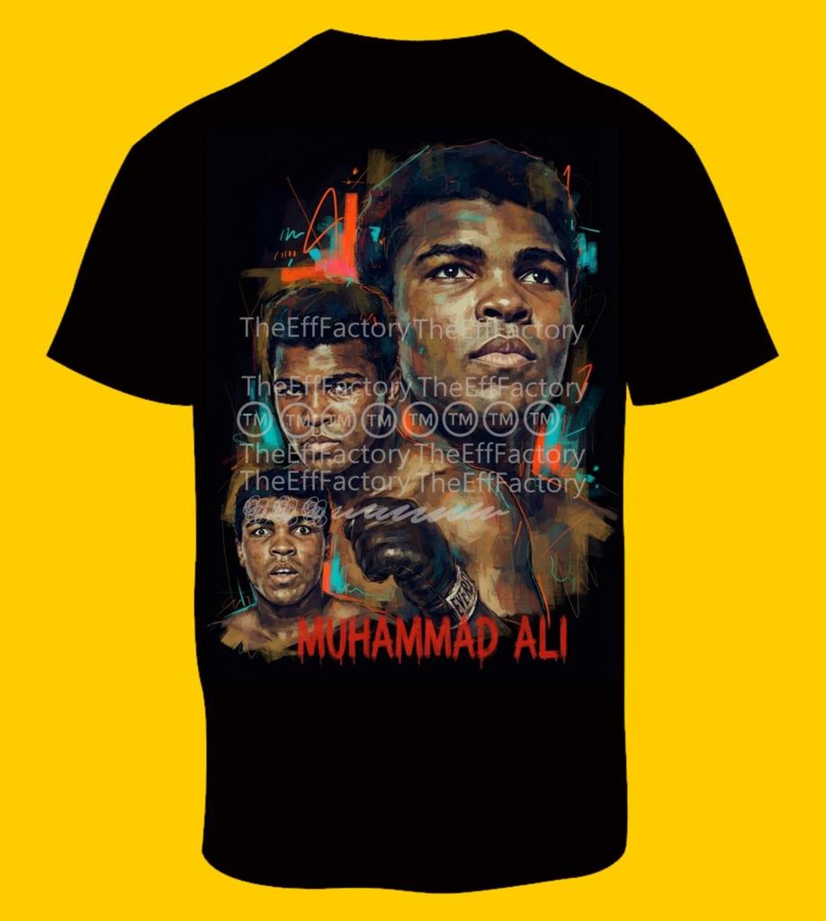 Boxing Shirt Muh@mmad Ali THE G.O.A.T. Champ Legend Collage Black History Month Sports Juneteenth 6