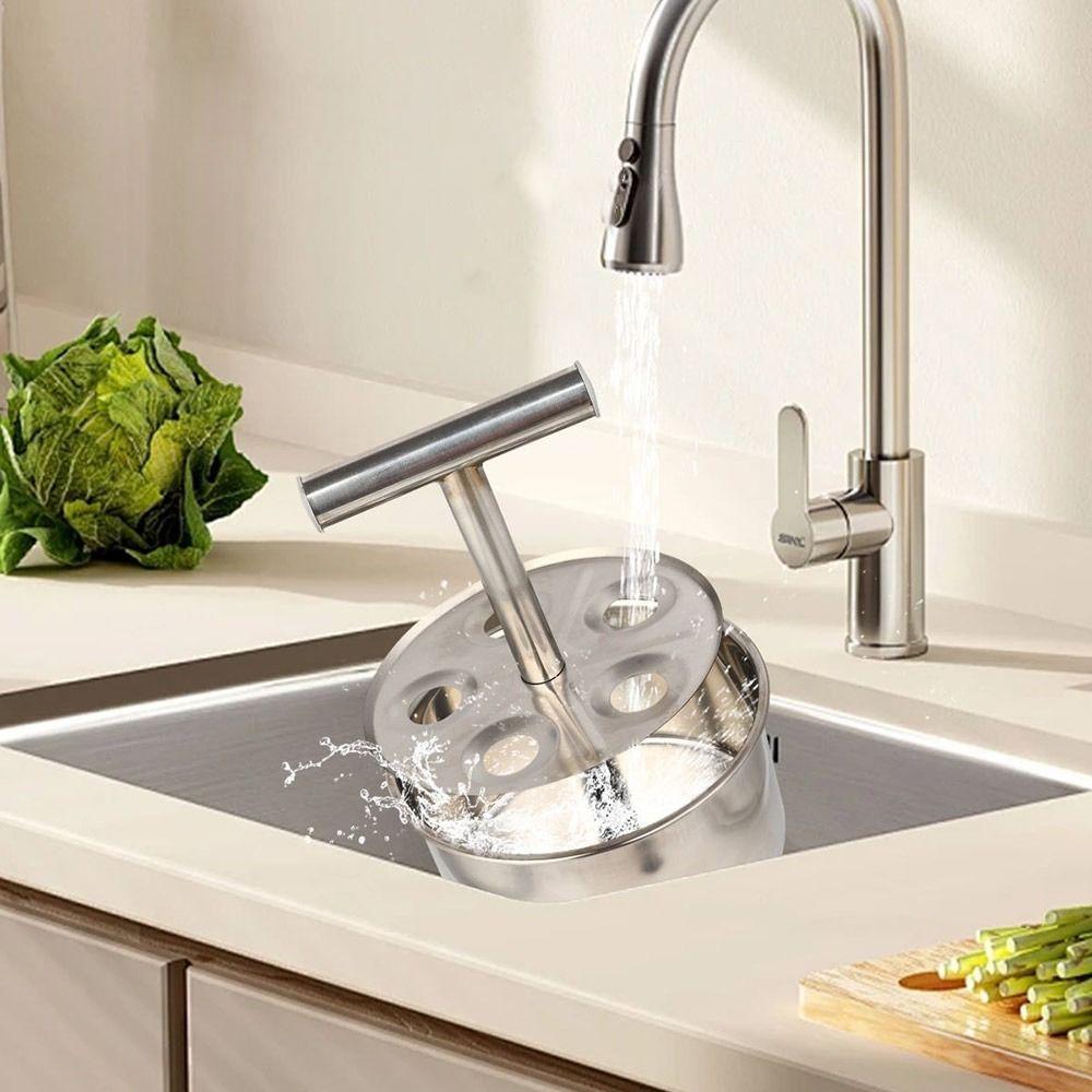 Ручной пресс для фрикаделек из нержавеющей стали, новый формовщик фрикаделек для домашнего хозяйства