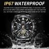 BINBOND Original Brand Luxury Quartz Watches For Men Luminous Waterproof Auto Date Precise Durable Men's Watch Reloj