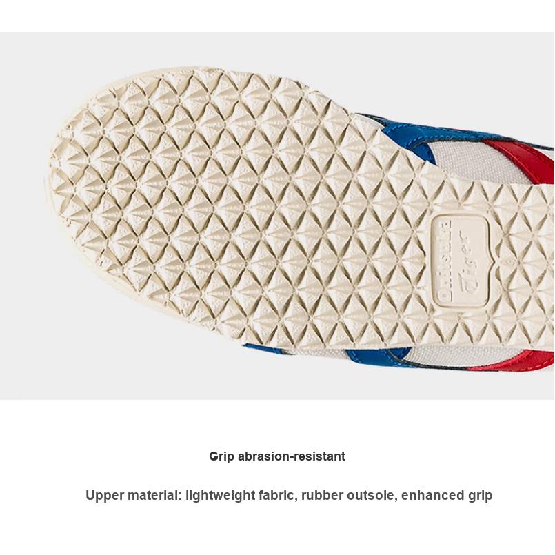 ONITSUKA TIGER Mexico 66 Slip-On PS White Directoire Blue Kids Sneakers 1184A085-100