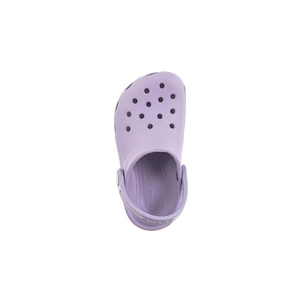 Crocs Удобные Нескользящие Прочные Детские Сандалии Детские Сандалии Светло-Фиолетовые 206990-530