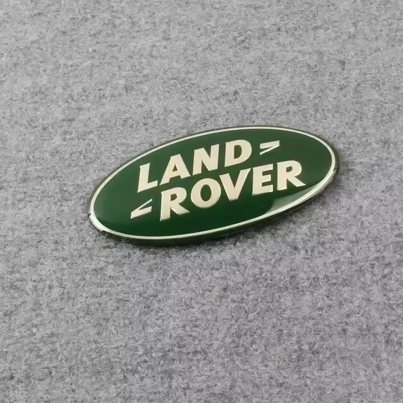 10.5x5.3cm Car Body Rear Trunk Emblem Badge Sticker for Land Rover Discovery Sport Defender Aurora Range Rover Evoque Decoration SA4