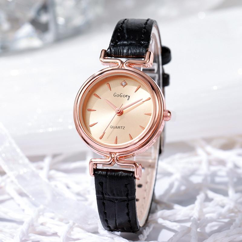 Женские кожаные часы антикварные простые женские кварцевые наручные часы женские часы подарок