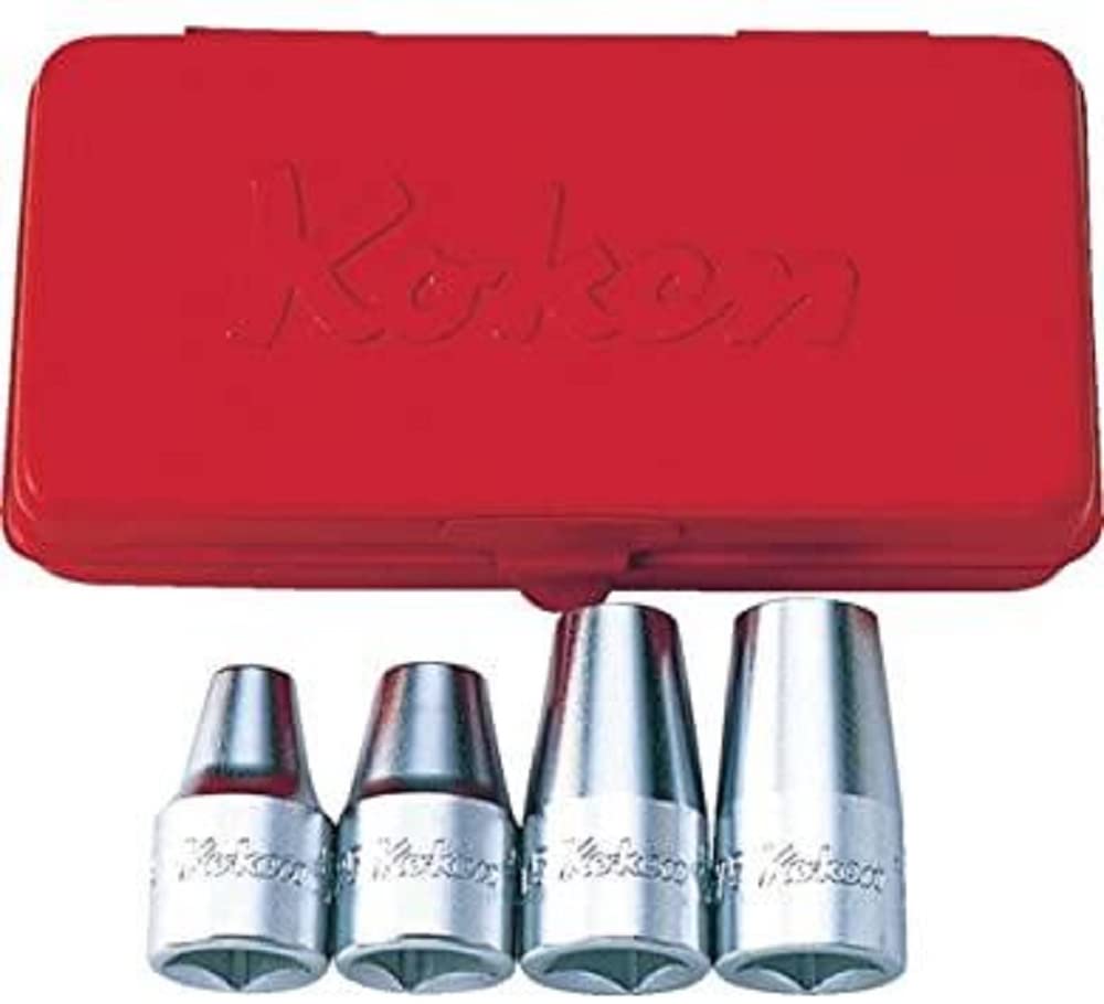 Koken 1/2" (12.7mm) кв.м.. Набор для установки шпилек, 4 предмета, 4203M