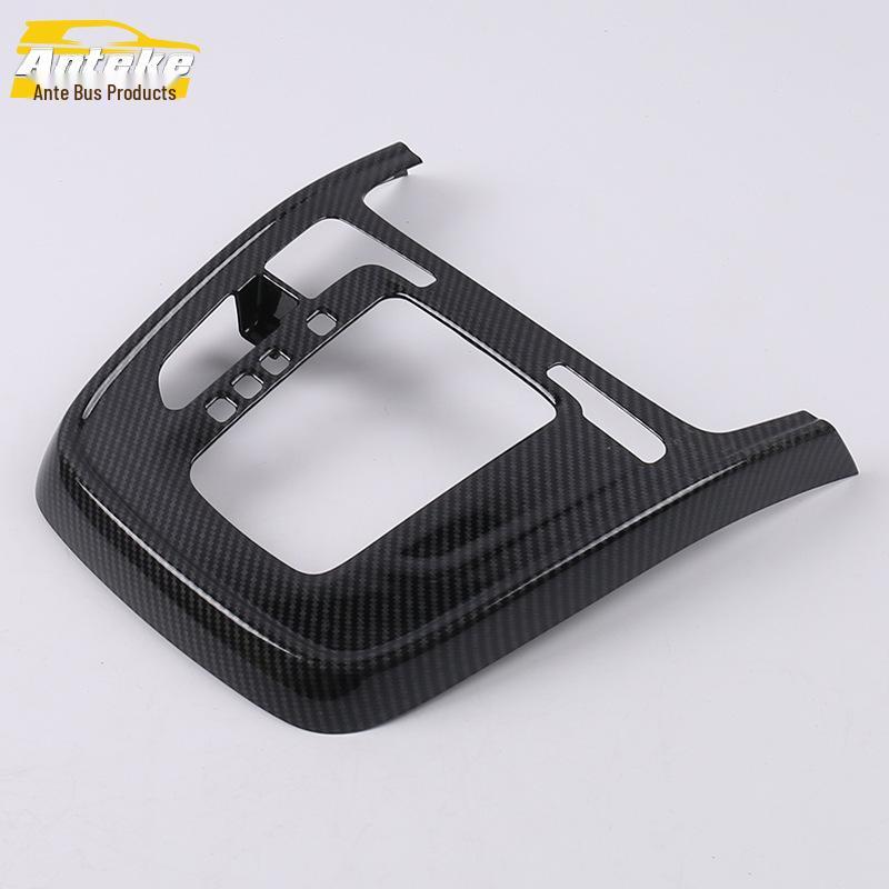 Ankai GM6 Gear Shift Trim Panel & Electroplated Center Console Gear Position Cup Holder Sequin Sticker for 19 Models