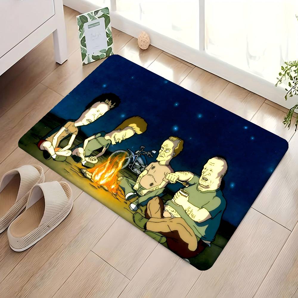 B-Бивис и Батт-Хед Кухонный коврик Детская комната Спальня Украшение Балкон Противоскользящий придверный коврик Гостиная Альфомбра