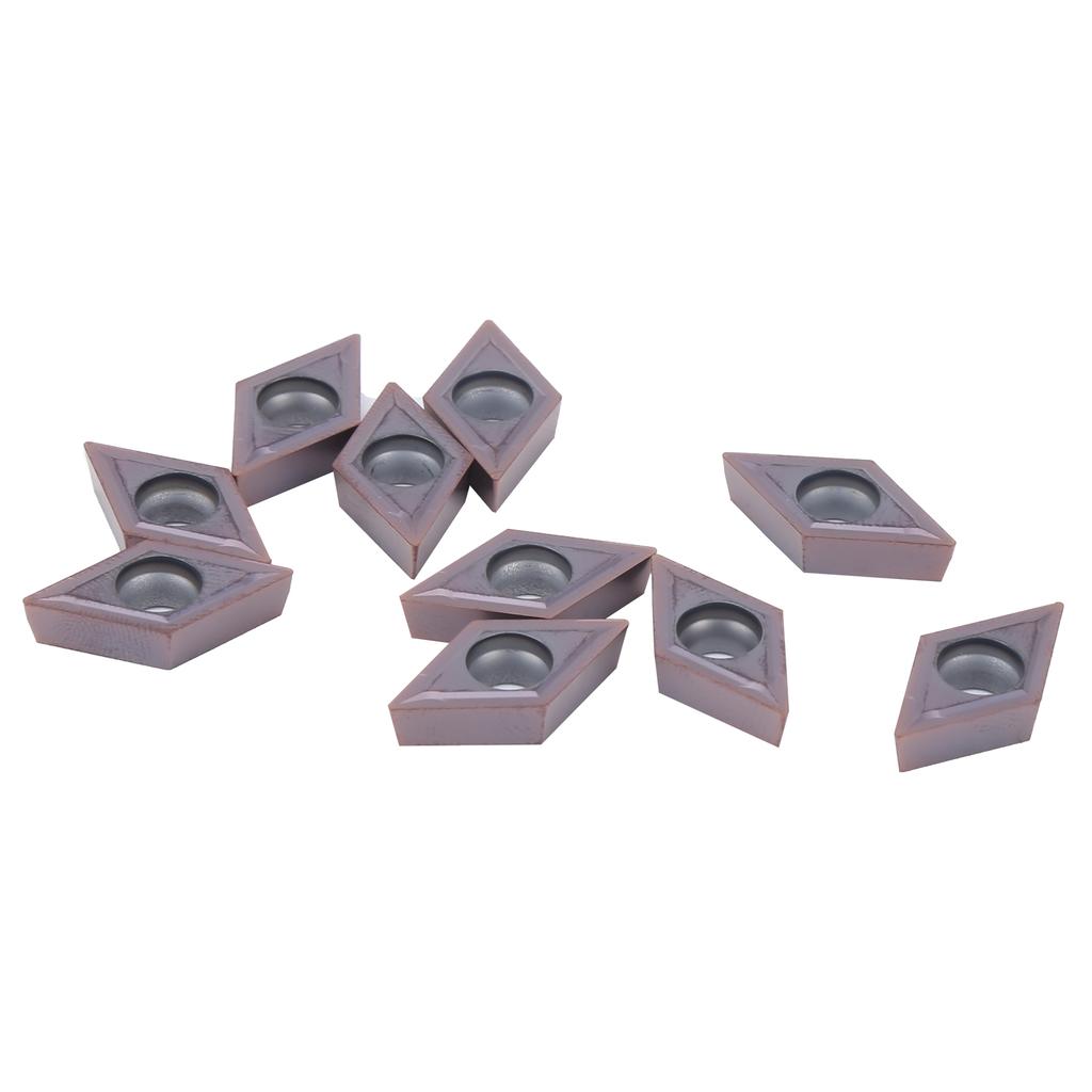 10 шт. твердосплавных пластин для токарного станка с ЧПУ DCMT11T304 LF6018 2 см