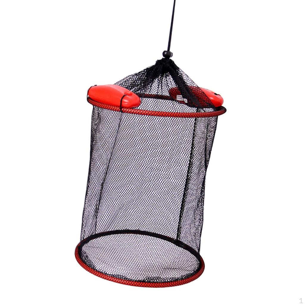 Fishing Basket for Live Catch Storage with Nylon Netting Crayfish And Lobsters