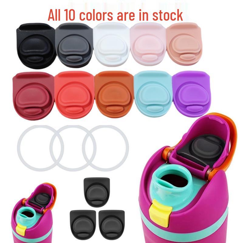 Dual Drink Cup Water Bottle Replacement Silicone Stopper Cap Gasket