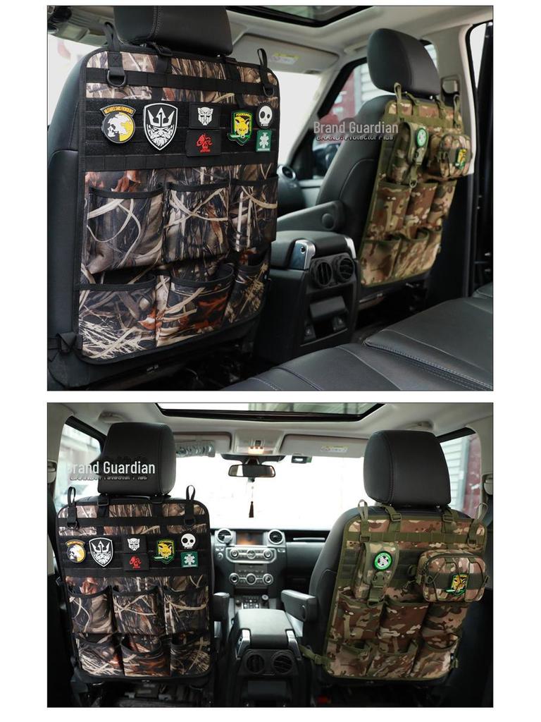 Многоцелевая тактическая сумка для хранения на спинке автомобильного сиденья