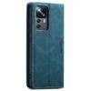 CASEME Case for Xiaomi 12T / 12T Pro, Leather Wallet Case, Turquoise