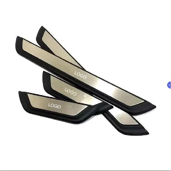Auto scuff plate, door sill plate threshhold for hyundai tucson 2021-2025,car accessories,4pcs/set.