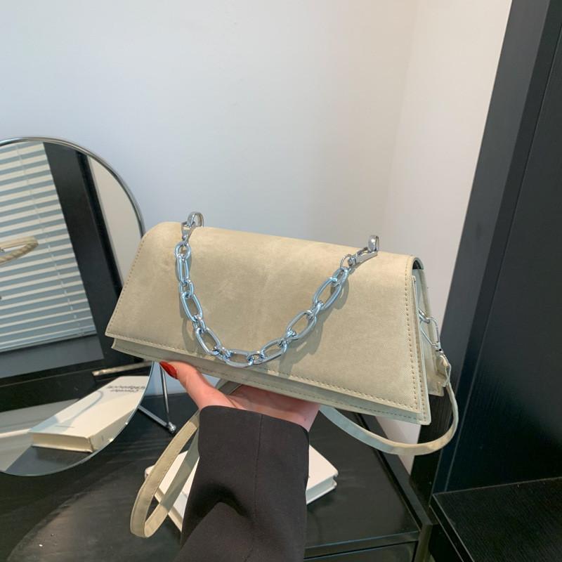 Casual Chic Pu Leather Small Crossbody Bag For Women 2024 Summer New Trendy Korean Style Underarm Bag