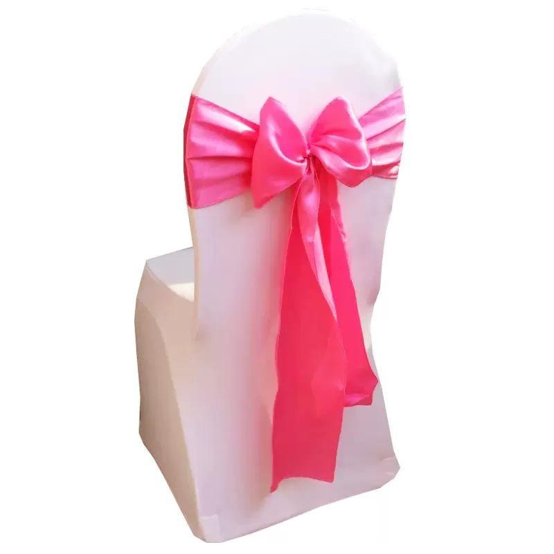 Складной стул, ленты, ленты для стульев из спандекса, атласные пояса для стула, банты для стула, эластичные пояса для стула для свадебных вечеринок, мероприятий, банкетов, отелей, домашнего кухонного стула