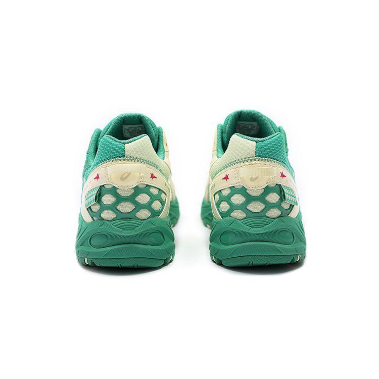 Asics Gel-Kahana Tr Удобная Ткань Синтетическая Кожа Низкий Верх Обувь для Бега на Длинные Дистанции Унисекс кроссовки Зеленый 1203A236-300