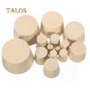 1Pc Solid Rubber Stopper Laboratory Engine Push-In Bottle Sealing Plug 15 Size Industrial