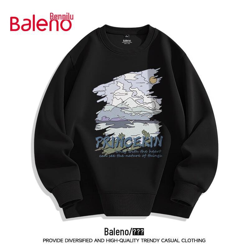 Унисекс толстовка Baleno с круглым вырезом, плотная