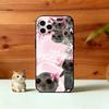 Чехол для телефона-мема 'Грустный хомяк' S-Sad H-Hamster для iPhone 17, 16, 15, 14, 13, 12, 11 Plus, Pro Max, Другие Мягкий Черный Чехол