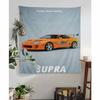 FFast and FFurious Anime Tapestry Hippie Flower Wall Carpets Dorm Decor Cheap Hippie Wall Hanging