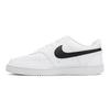 Nike Court Vision 1 Plain Silver Pattern Abrasion Resistant Low top Skateboard Shoes Men's Gray White DH2987-101(Team773-)
