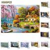 Village 1000 Pieces Jigsaw Puzzles Educational Puzzle Toy For Adults Kids Gifts