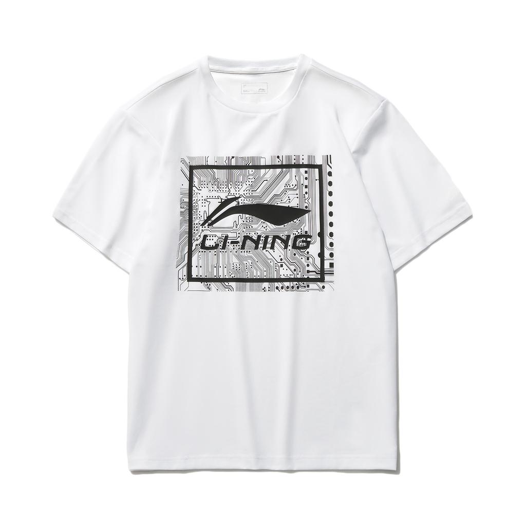 Li Ning Спортивная Жизнь Коллекция Повседневная Спортивная Одежда Мужская Белый+Черный AHST469-1+AKST633-1,