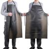 Odorless Waterproof Dishwasher Apron Extra Wide Shoulder Straps Wash Shop Bib  Dining