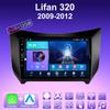 2 DIN Android Carplay Car Radio For Lifan 320 2009-2012 Multimedia Player Head Unit Stereo GPS Navigation BT WIFI 2+32GB