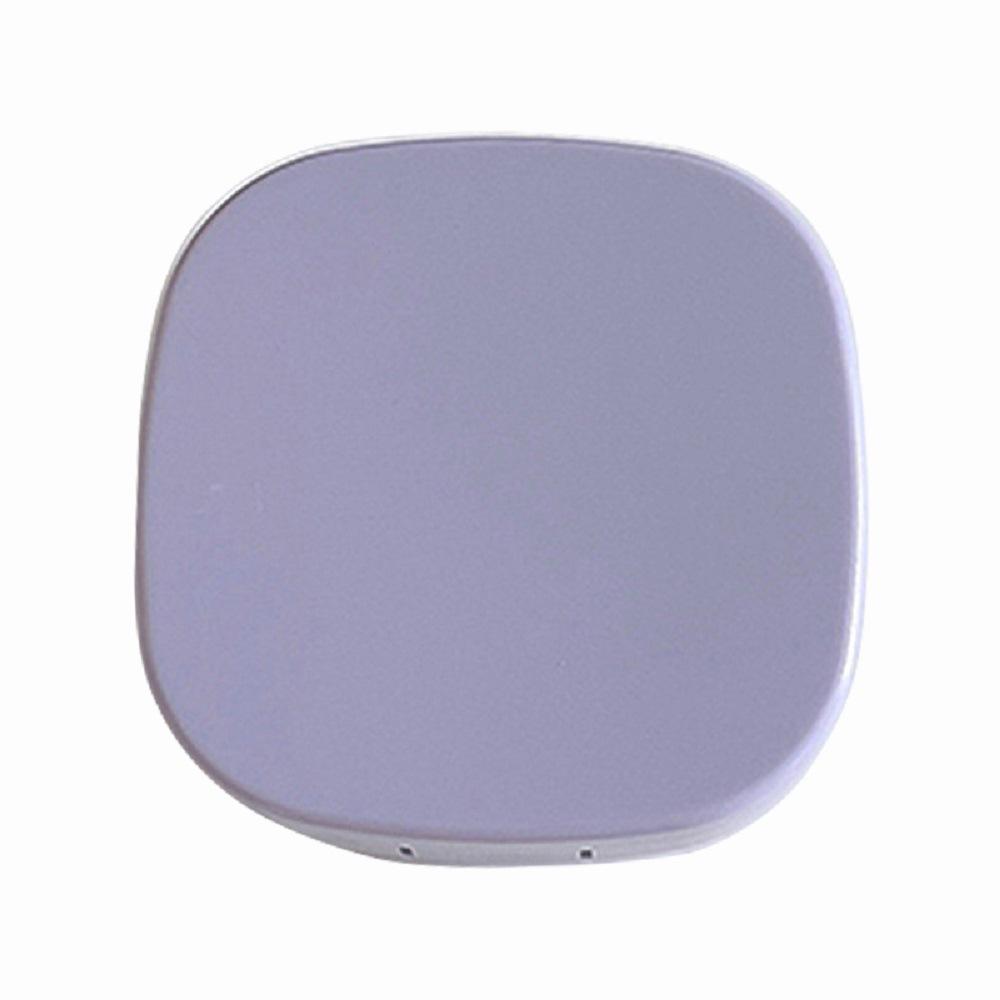 Портативный футляр для контактных линз, простой, сделай сам, гладкий овальный футляр для контактных линз