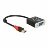 DELOCK-Adaptador USB 3.0 a VGA DELOCK 62738 20 cm Negro