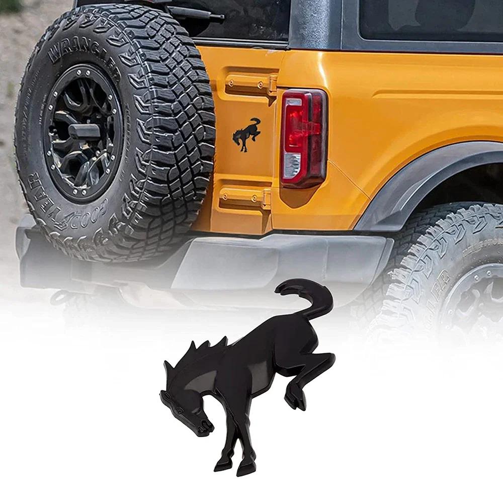3D Наклейки Эмблемы для Bronco Наклейка на крыло Наклейка на заднюю часть Буквы Значок для Bronco 2021 2022 2023 Аксессуары Bronco Sport
