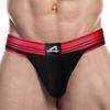 Jockstrap Rugby Black-Neon Pink - CUT4MEN - JockStrap