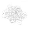 100Pcs Gold/Silver Color Steel Circle Earring Loops Earring Hoop Rings  Earrings Pendant