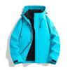 Men Women 3-in-1 Waterproof Windproof Hooded Outdoor Jacket Hiking Camping Trekking Fall Winter