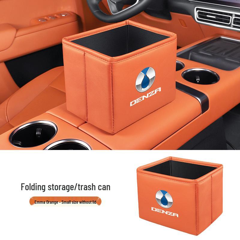 Multi-Functional Storage Box & Folding Trash Can for Denza D9/N9/Z9gt/N8L/N7 Cars