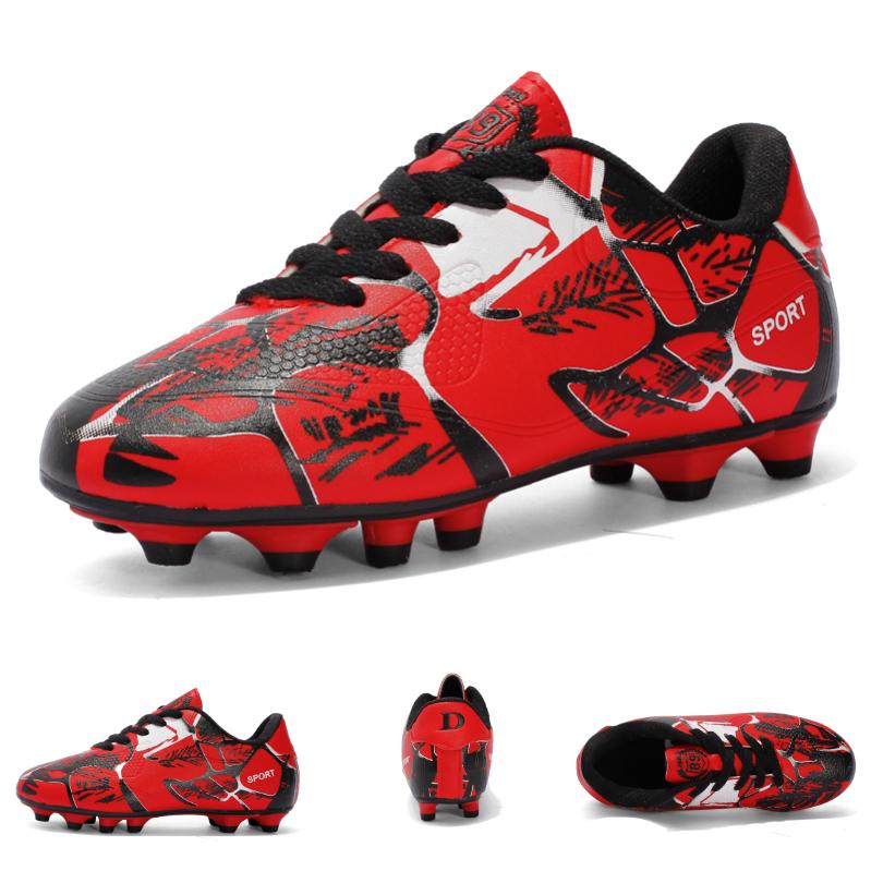 Quality Football Boots for Kids Teenagers Adults Cleats TF/FG Boys Non-slip Soccer Shoes Outdoor Futsal Training Shoes