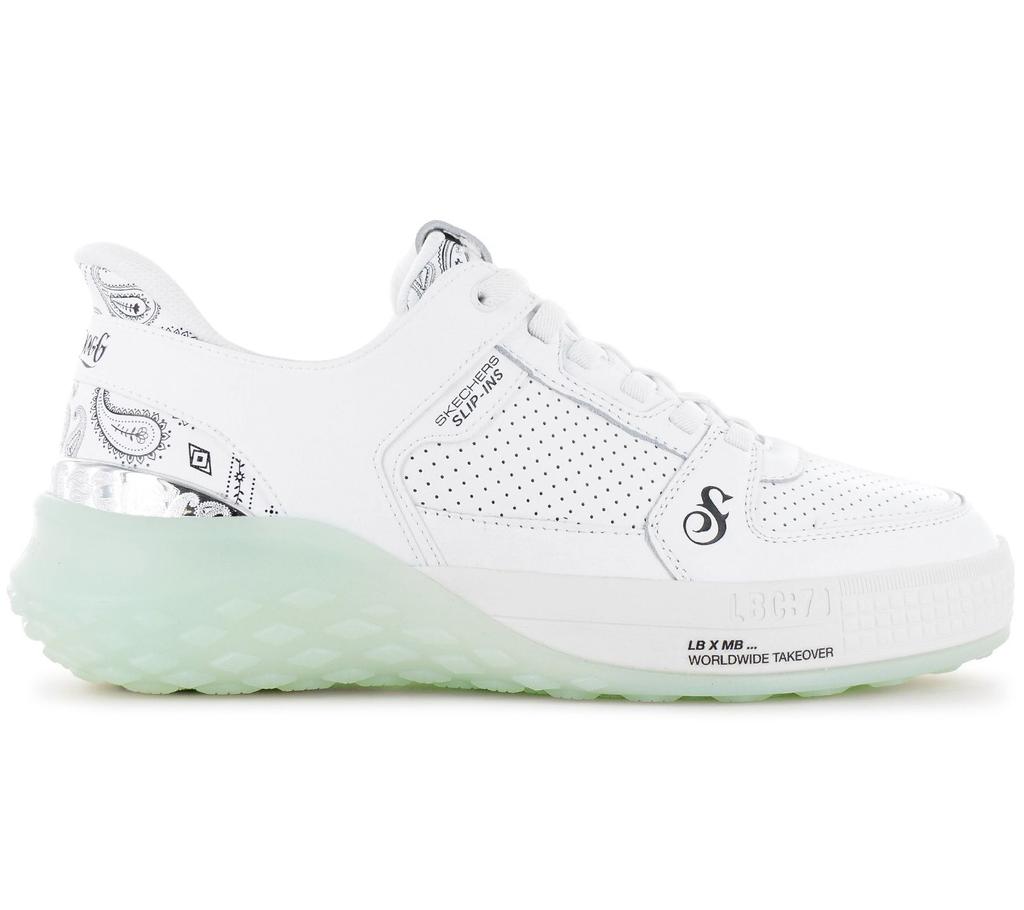 Skechers X Snoop Dogg - Sizzle Slip-ins - Мужские Кроссовки Обувь Белый 251170-WHT ОРИГИНАЛ