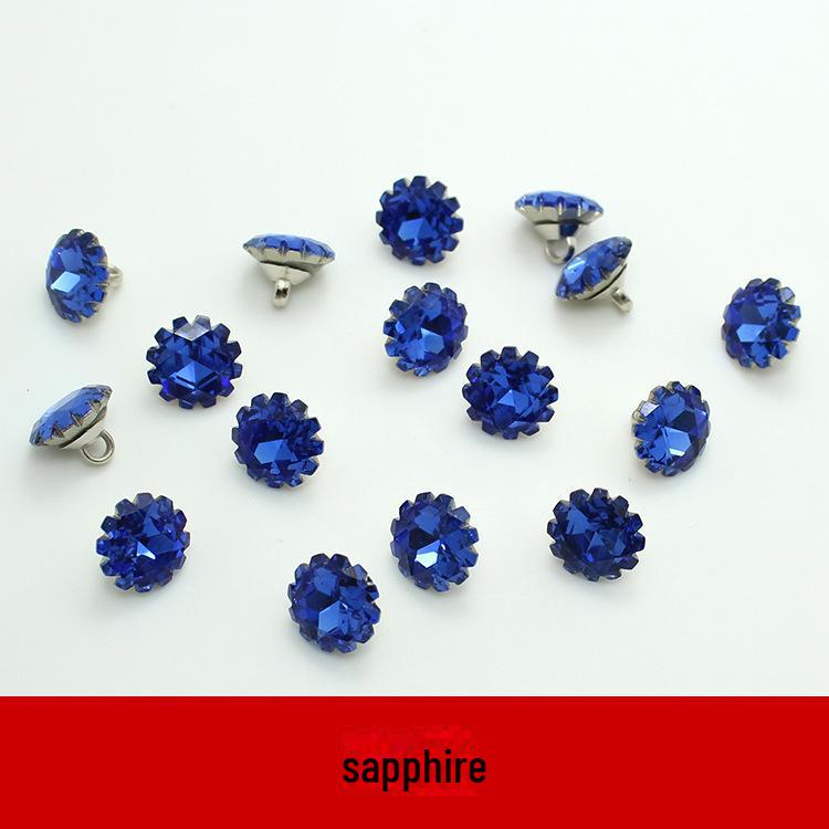 Sanai Crystal & Colored Diamond Buttons for Ladies' Clothing & Men's Shirts