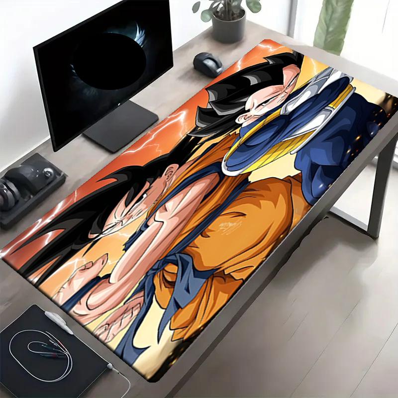 DRAGON BALL Print Mouse Pad, Anti‑Slip Desktop keyboard Mat, for PC Laptop Gaming Working Daily Use, Cool Festival Surprise Gift
