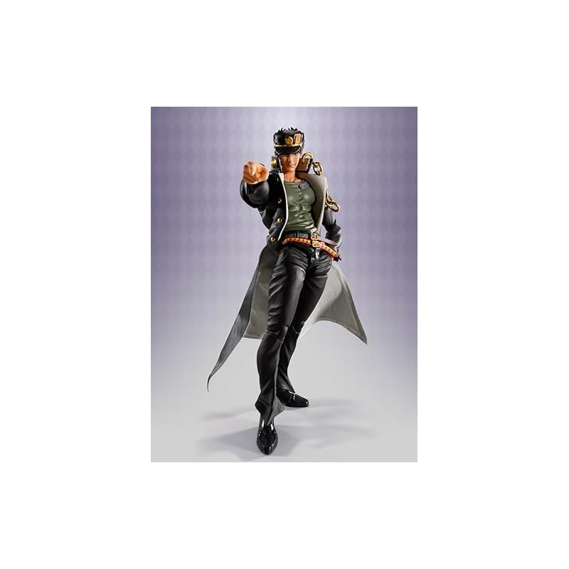 TAMASHII NATIONS S.H.Figuarts JoJo's Bizarre Adventure Stardust Crusaders Jotaro Kujo Прибл.. 170 мм ПВХ и АБС и Ткань и Металл Окрашенная Фигурка Действия