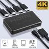 HDMI-разветвитель 1 вход 4 выхода 4K UHD HD 1080P 4-портовый репитер-разветвитель-усилитель 1x4