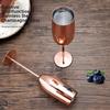 Unbreakable Metal Cocktail Glasses Creative Metal Goblet New Steel Champagne Flute  Wine Drinking
