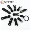 5/10 шт. Meetee 5# Водонепроницаемый бегунок с обратной молнией для нейлоновых молний, невидимая головка бегунка для молнии, швейная фурнитура для одежды